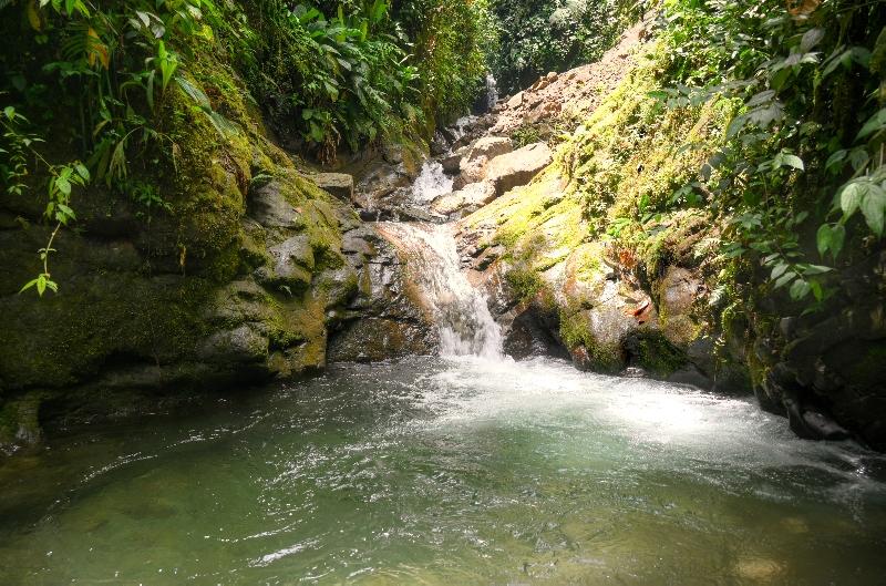 Waterfalls in Mindo, Ecuador