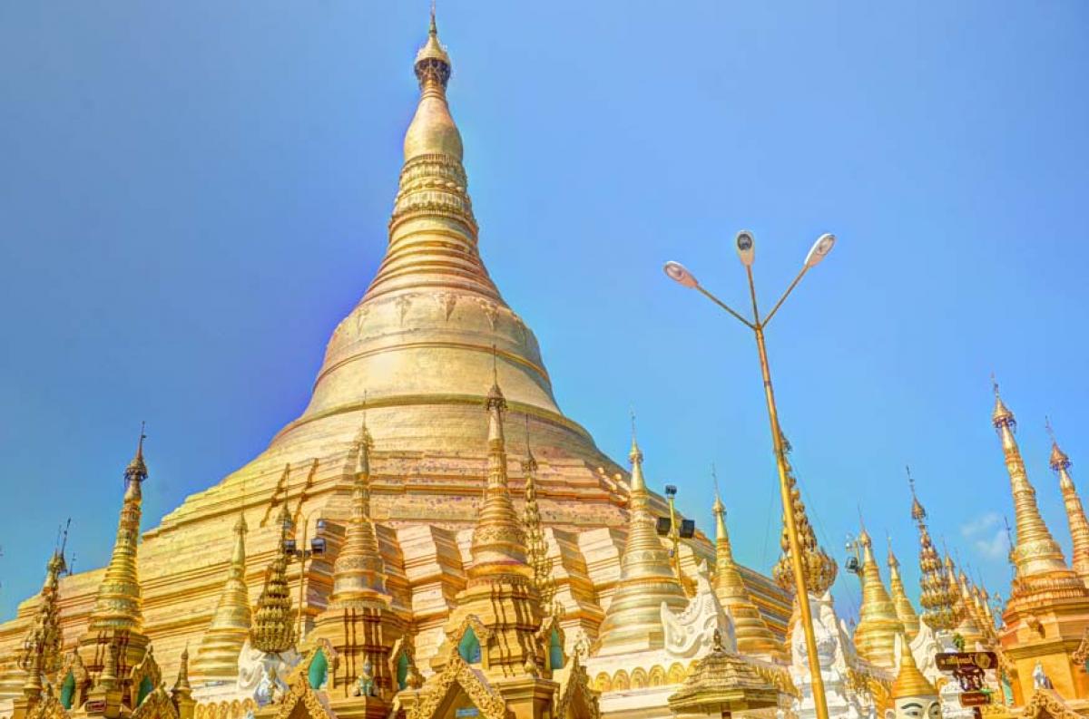Shwedagon pagoda, Yangon, Myanmar